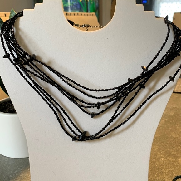 Jewelry Seed Bead Layered Necklace Poshmark